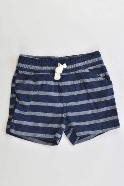 Carter's Size 00 (6 months) Striped Shorts