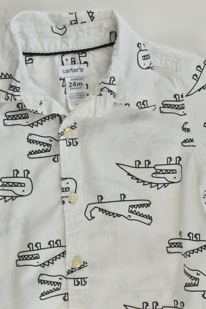 Carter's Size 2 (24 months) Crocodile Shirt