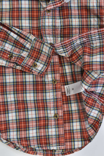 Carter's Size 2 Checked Collared Shirt