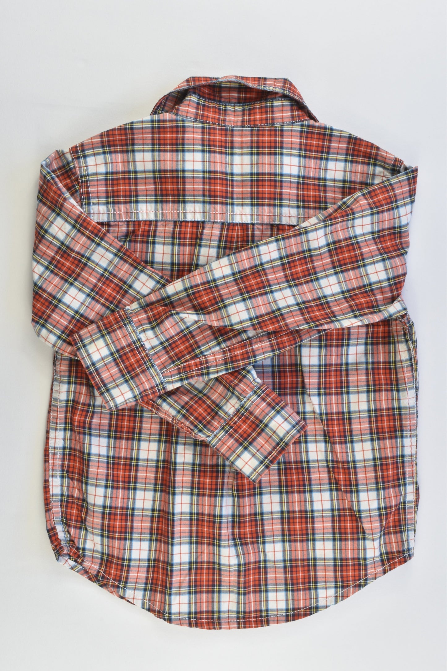Carter's Size 2 Checked Collared Shirt