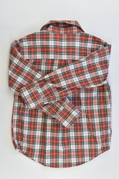 Carter's Size 2 Checked Collared Shirt