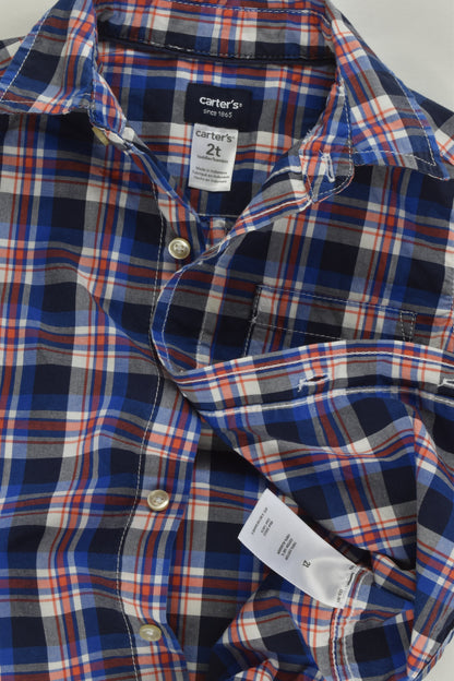 Carter's Size 2 Checked Shirt
