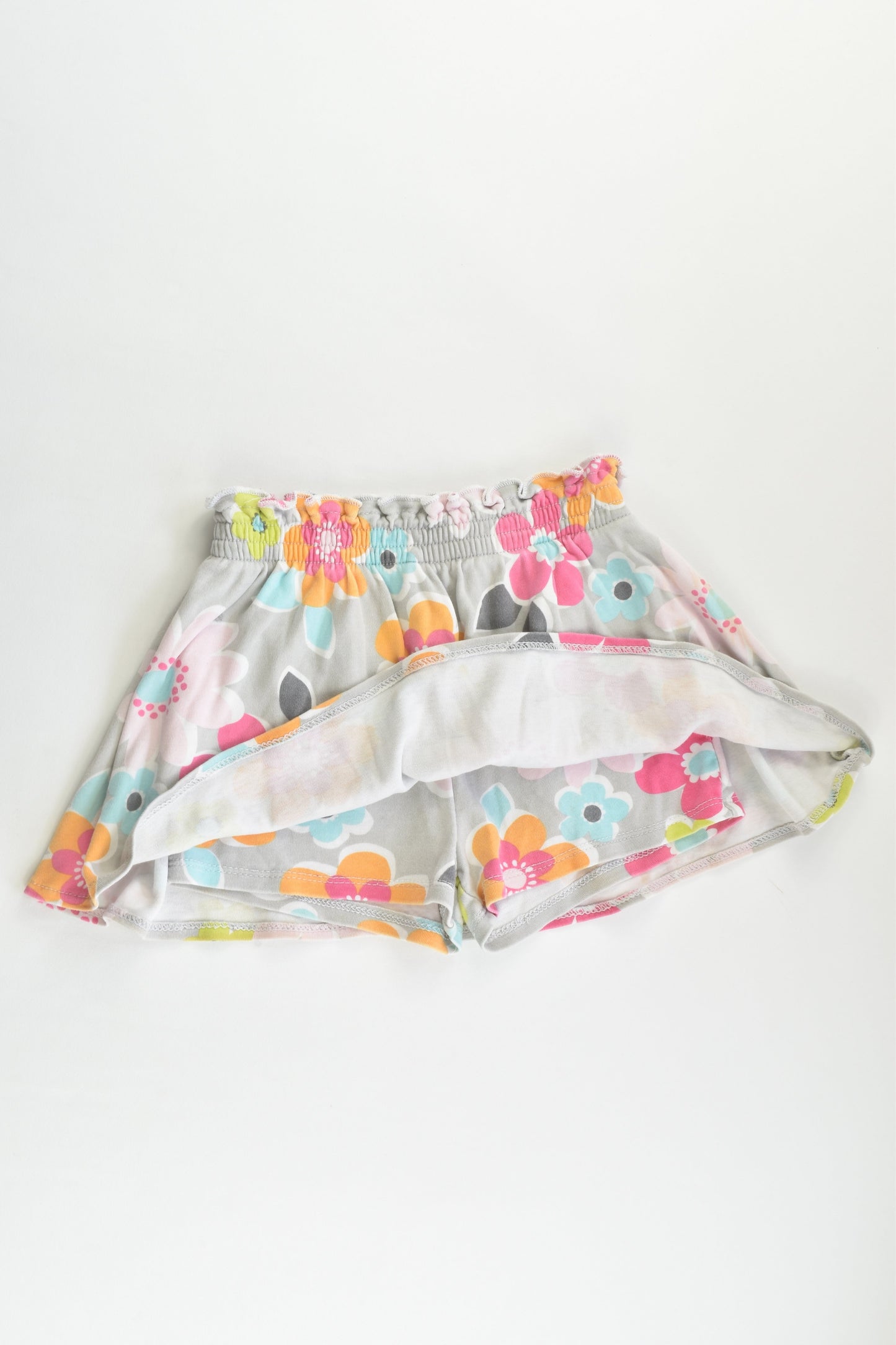 Carter's (?) Size 3-4 Floral Skirt with Shorts Underneath