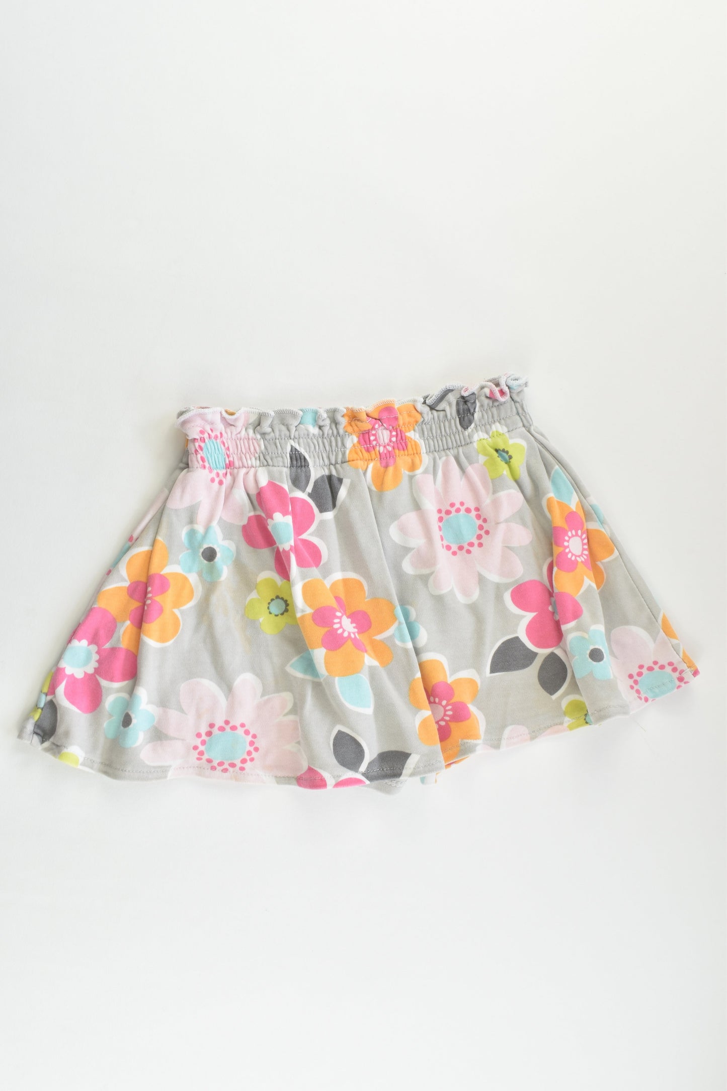 Carter's (?) Size 3-4 Floral Skirt with Shorts Underneath
