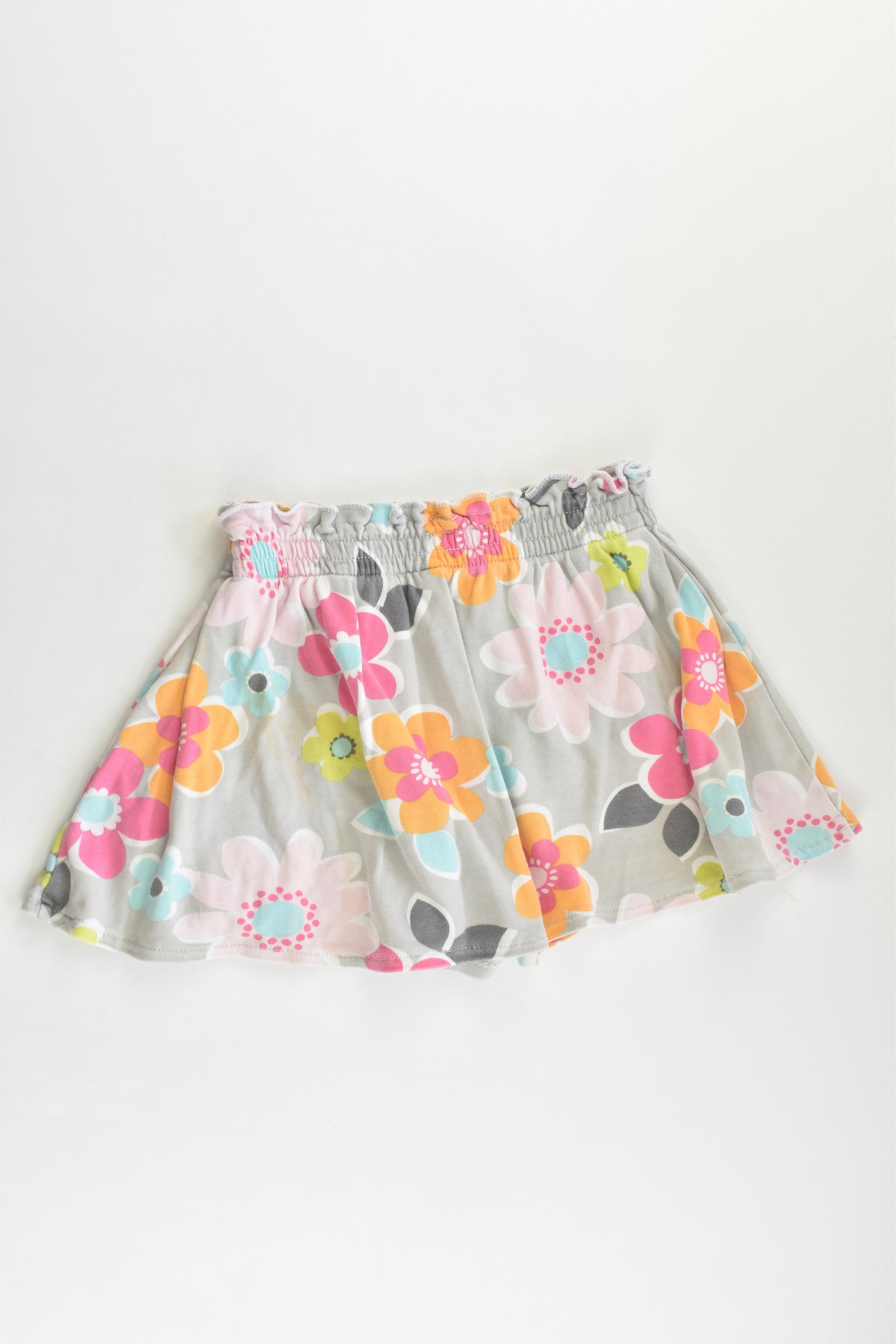 Carter's (?) Size 3-4 Floral Skirt with Shorts Underneath