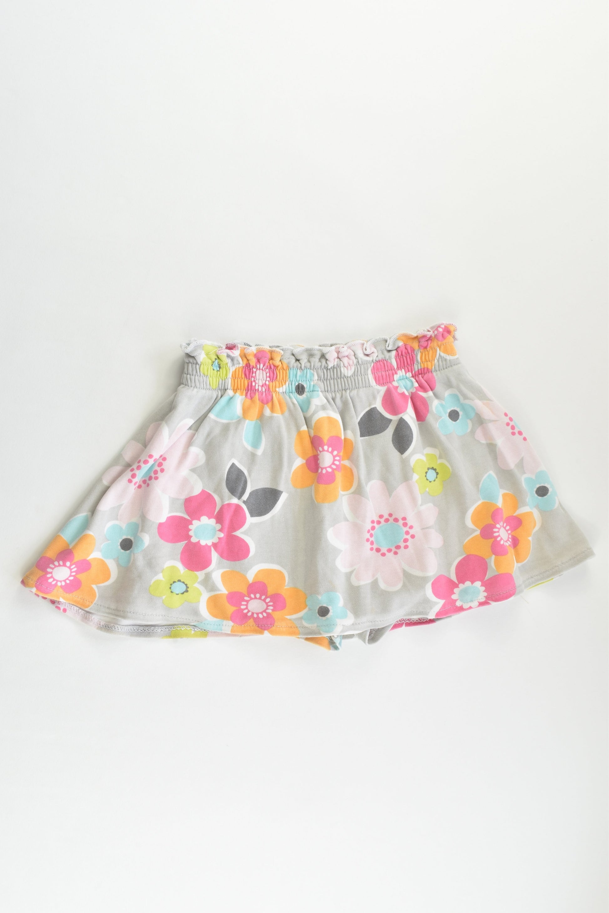 Carter's (?) Size 3-4 Floral Skirt with Shorts Underneath
