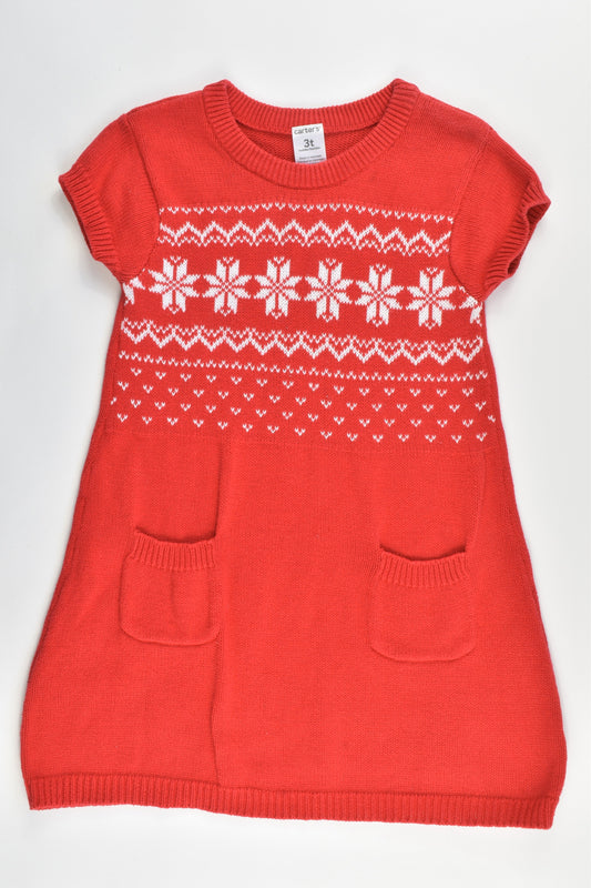 Carter's Size 3 Knitted Dress