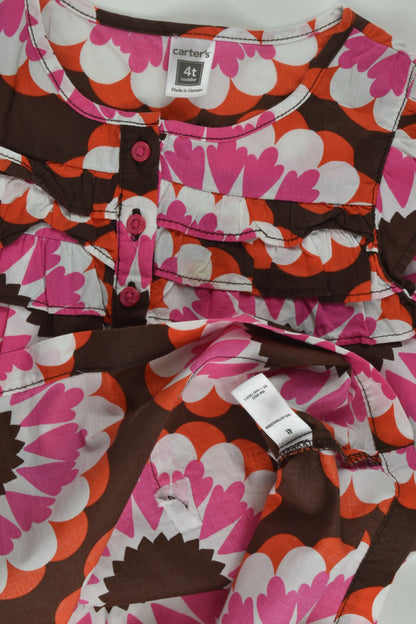 Carter's Size 4 Retro Flowers Tunic