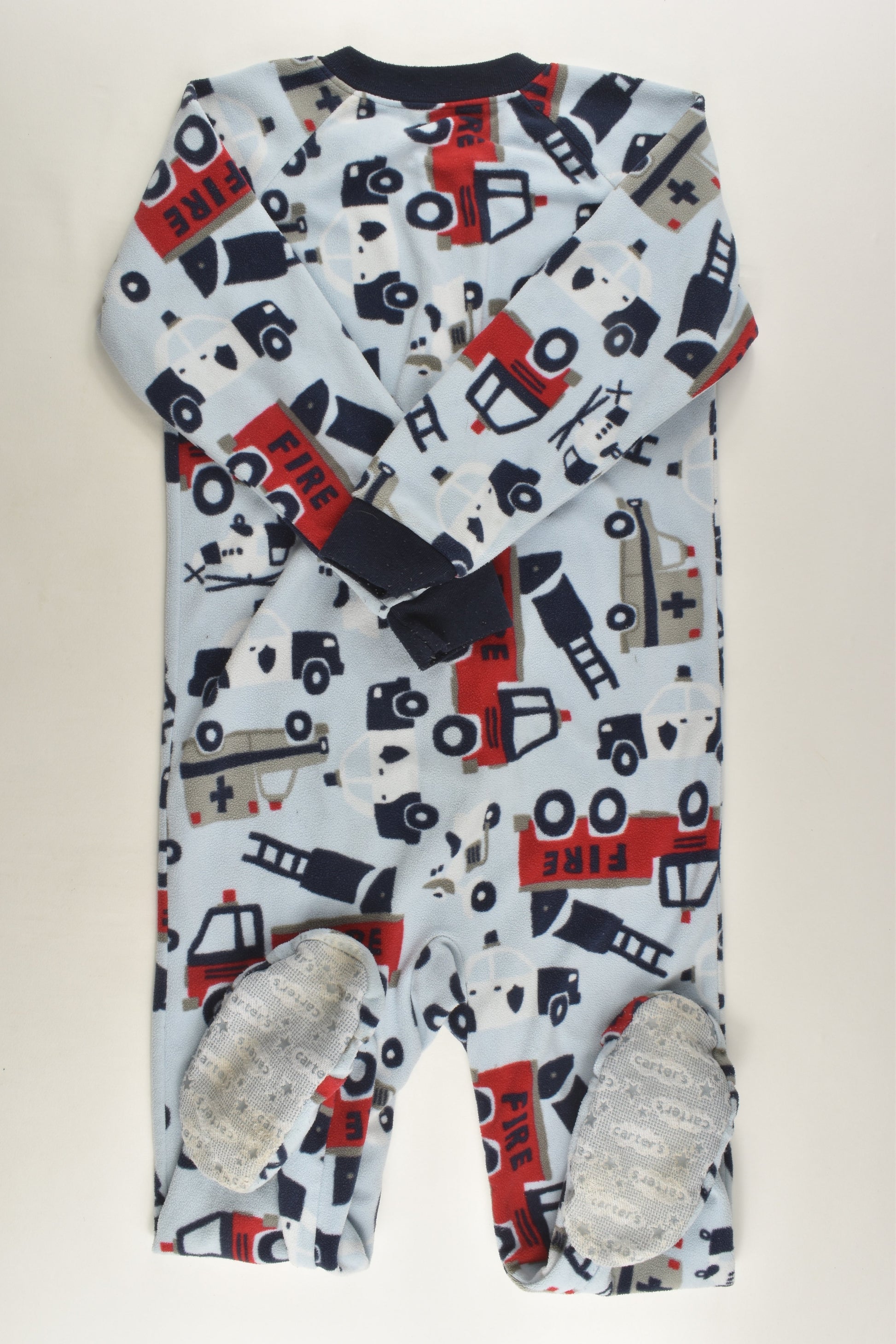 Carter's Size 5 Emergency Vehicles Fleece One Piece