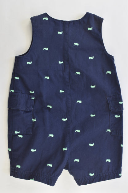 Carter's Size 6 months Short Whales Overalls