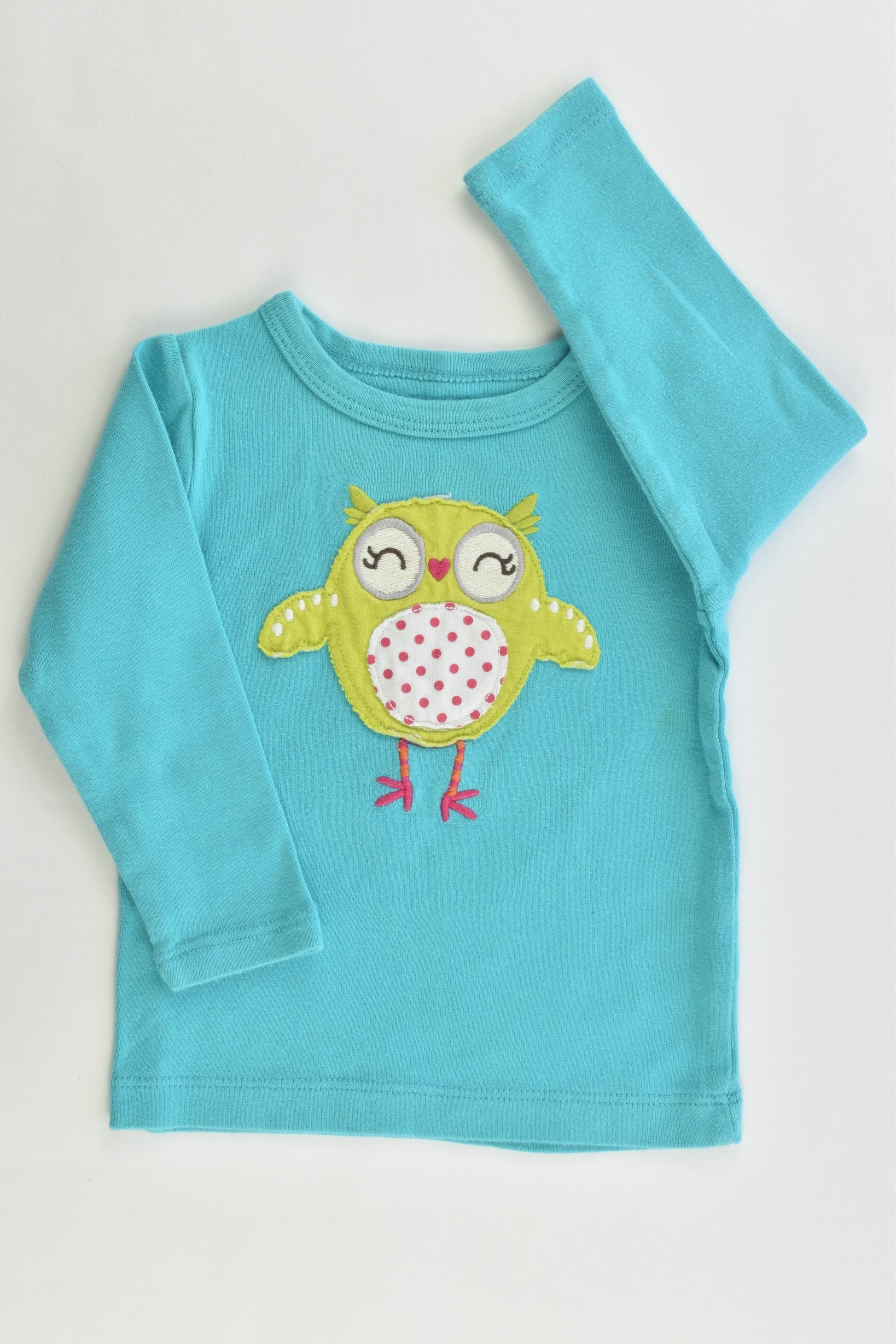 Carter's Size 9 months Owl Top