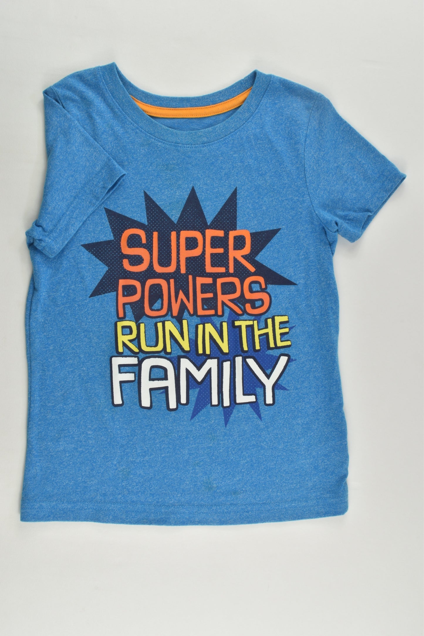 Cat & Jack Size 3 'Super Powers Run In The Family' T-shirt