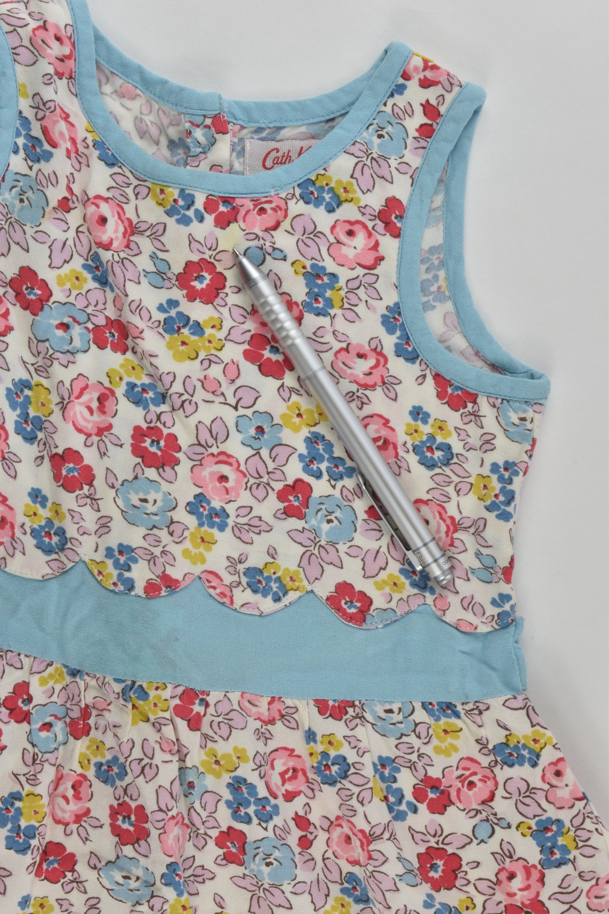 Cath Kids London Size 2-3 Floral Viscose Dress