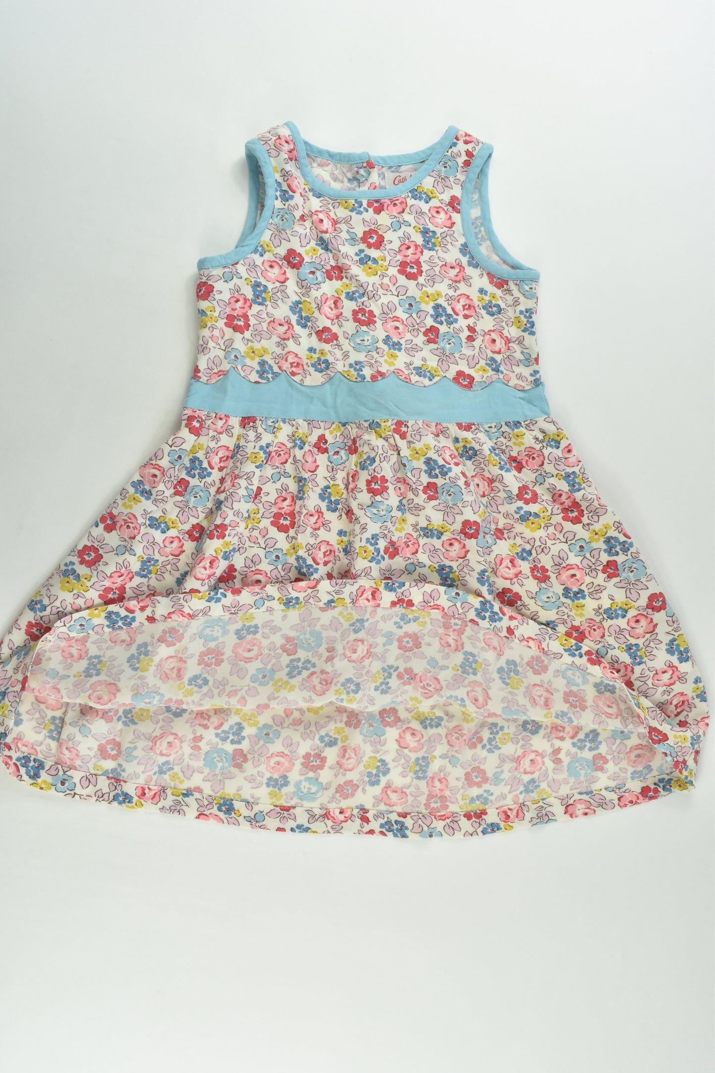 Cath Kids London Size 2-3 Floral Viscose Dress