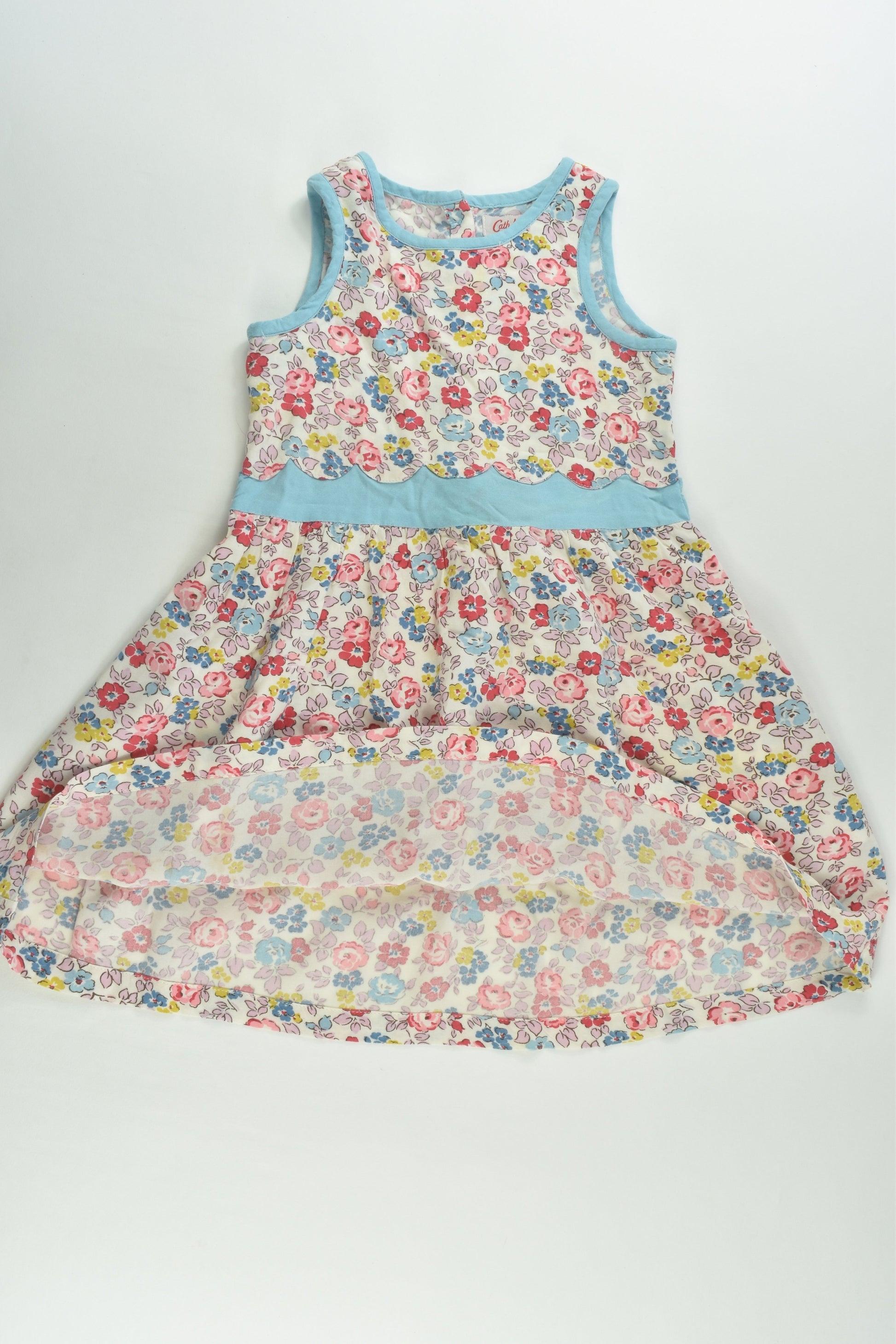 Cath Kids London Size 2-3 Floral Viscose Dress