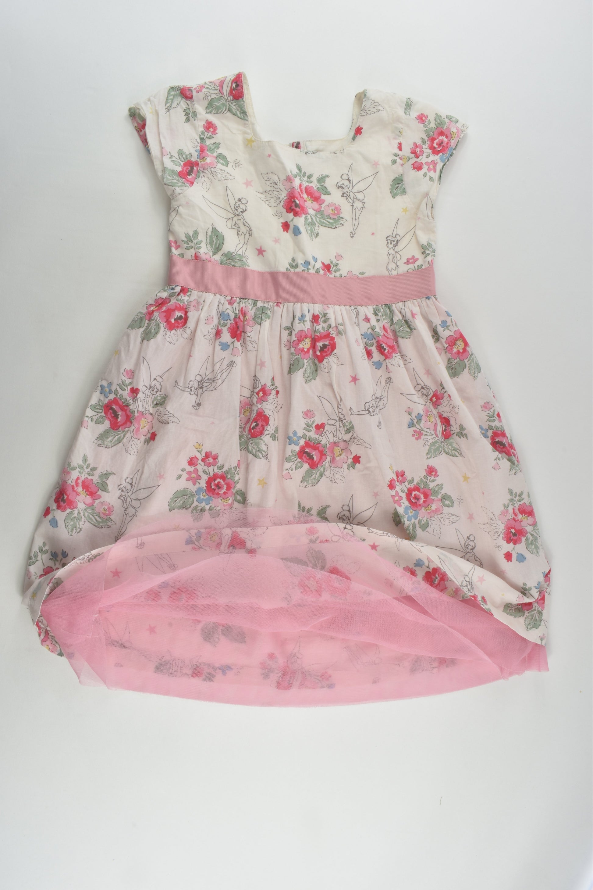 Cath Kids Size 5-6 Tinker Bell Lined Dress