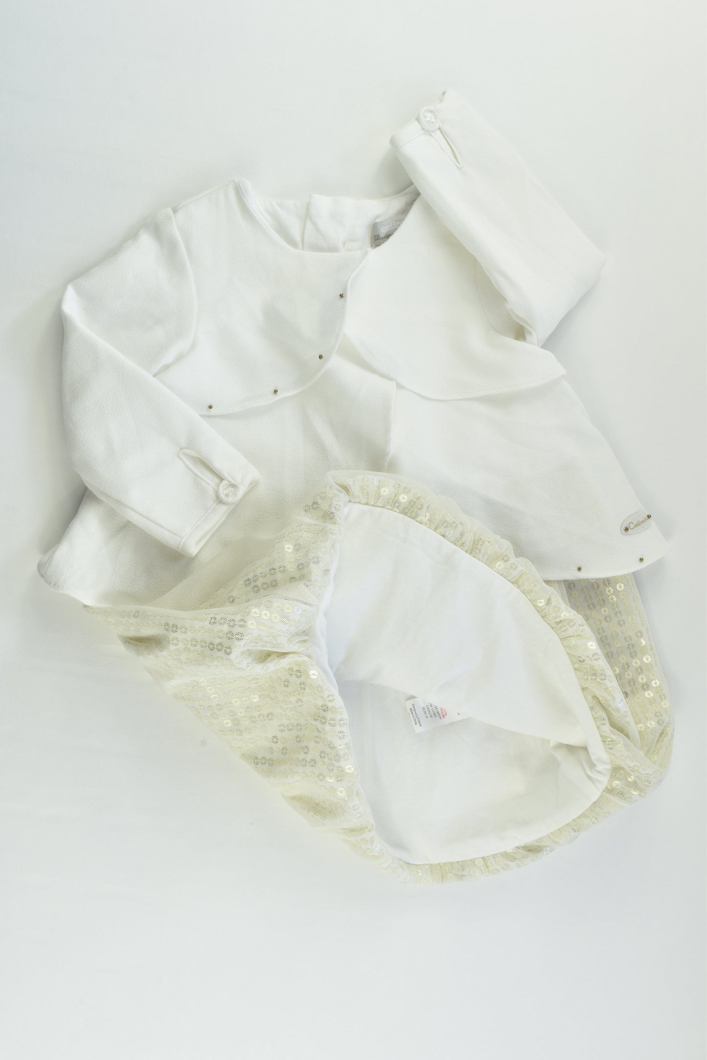 Catimini (France) Size 0 (12 months, 74 cm) Dress
