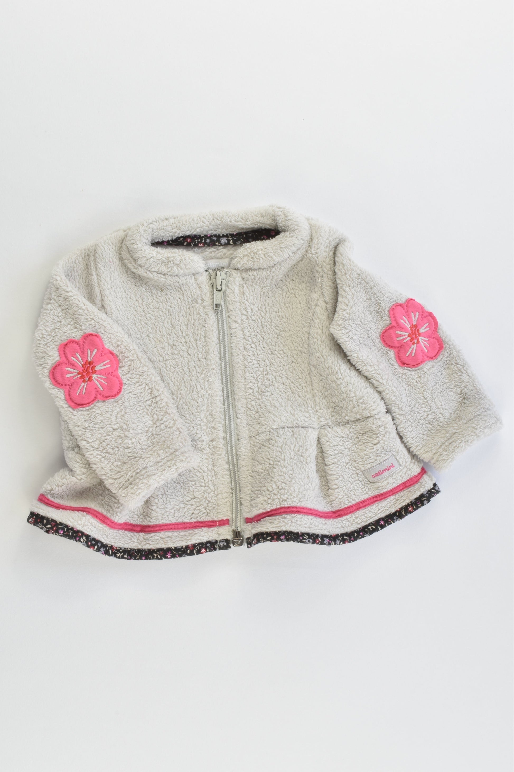 Catimini (France) Size 000 (3 months, 59 cm) Fleece Jumper