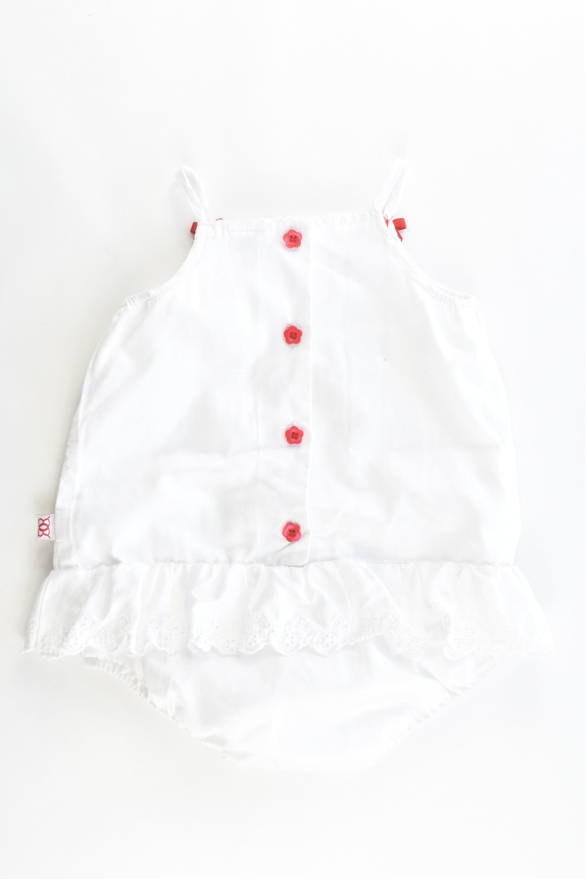 Catriona Rowntree Size 6-12 months Lace Romper Sunsuit