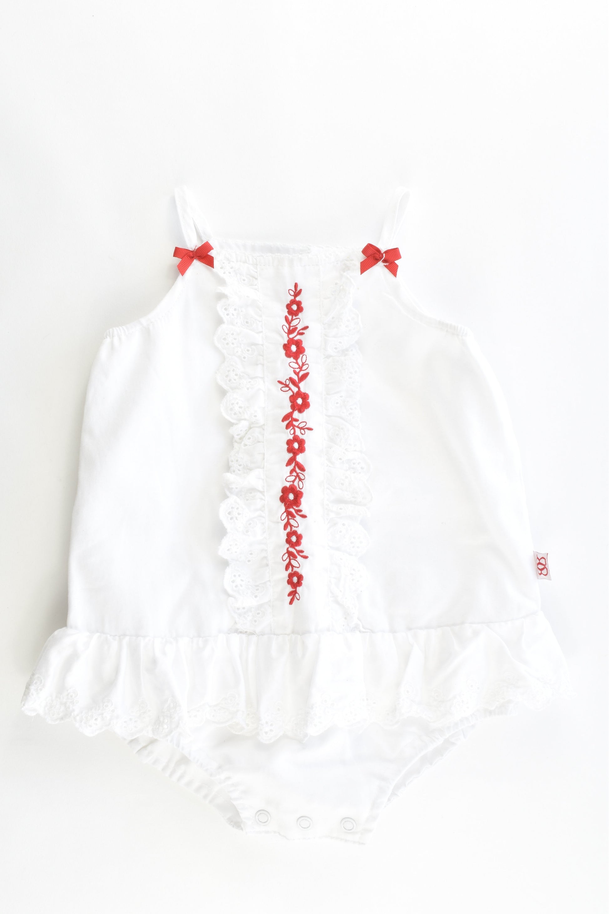 Catriona Rowntree Size 6-12 months Lace Romper Sunsuit