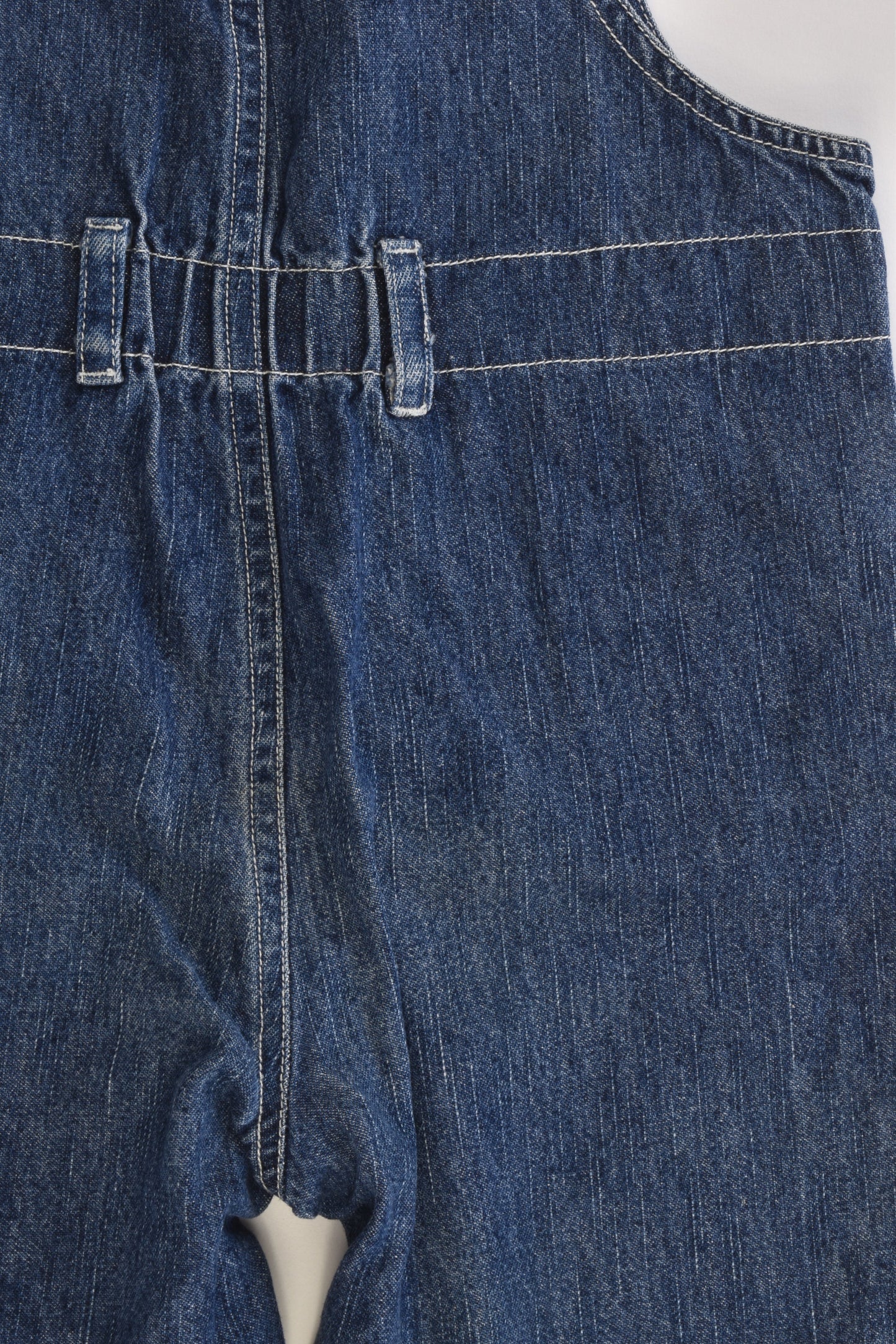 Chain Reaction Size 1 'Cars' Vintage/Vintage Style Denim Overalls