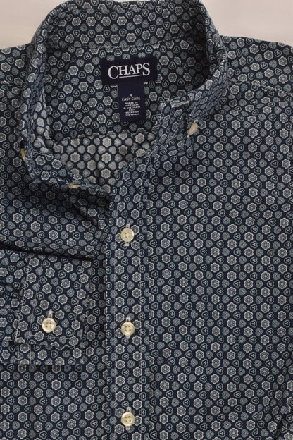 Chaps Size 4 Easy Care Floral Shirt