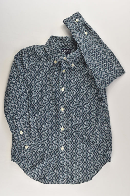 Chaps Size 4 Easy Care Floral Shirt