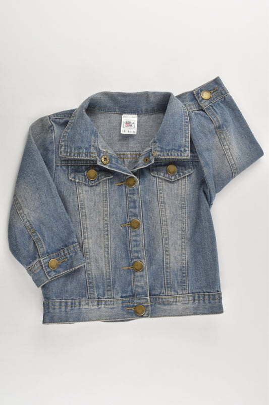 Charlie & Me Size 1 (12-18 months) Denim Jacket