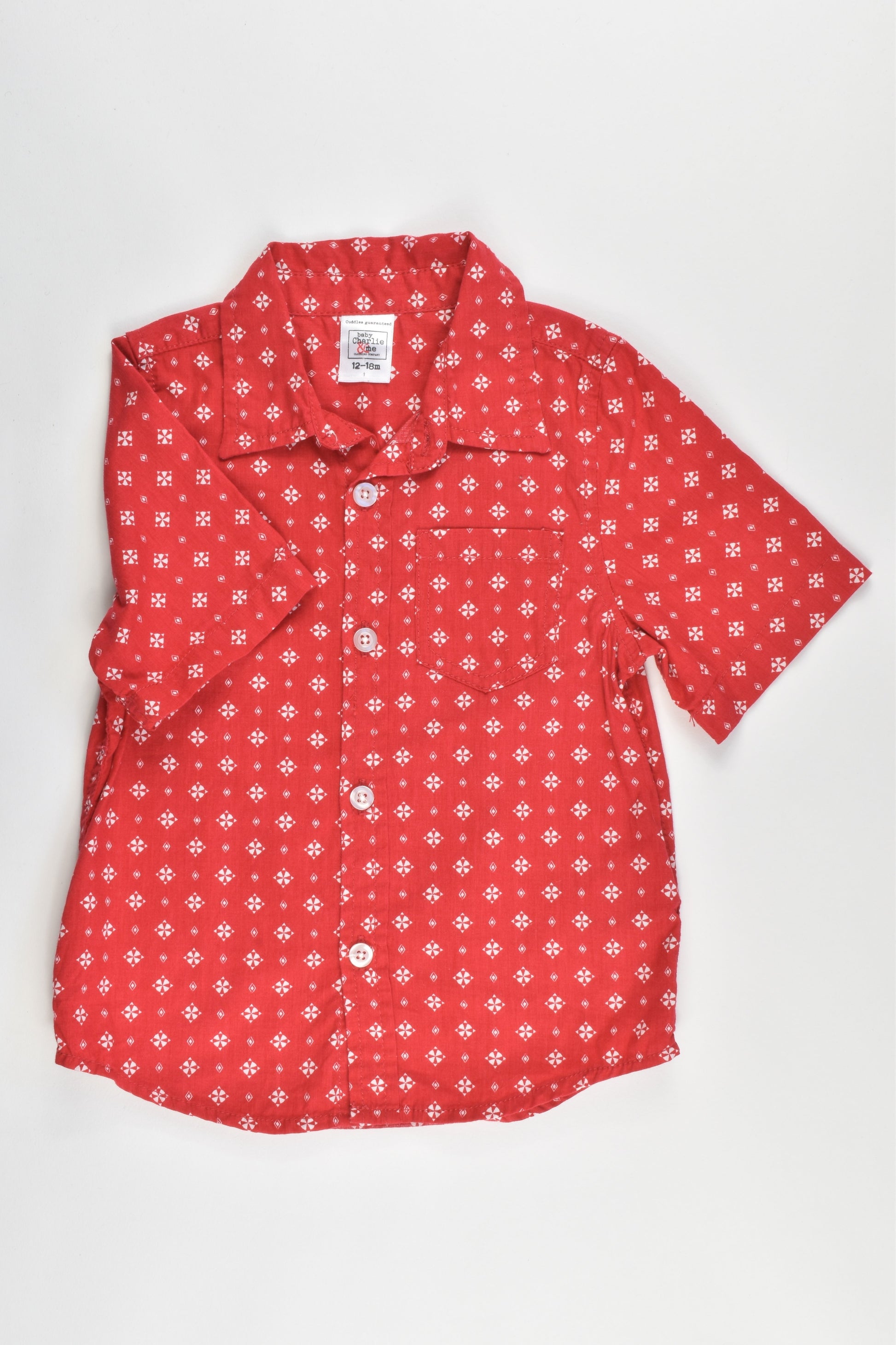 Charlie & Me Size 1 Collared Shirt