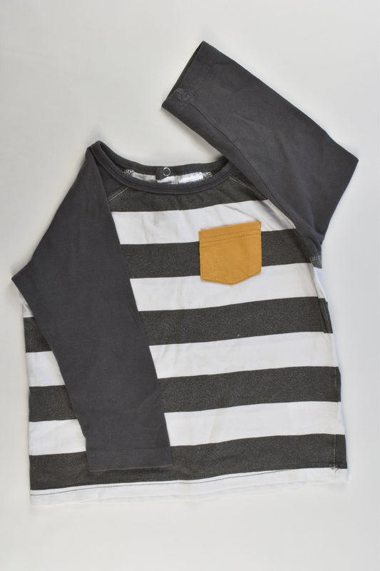 Charlie & Me Size 2 Striped Top