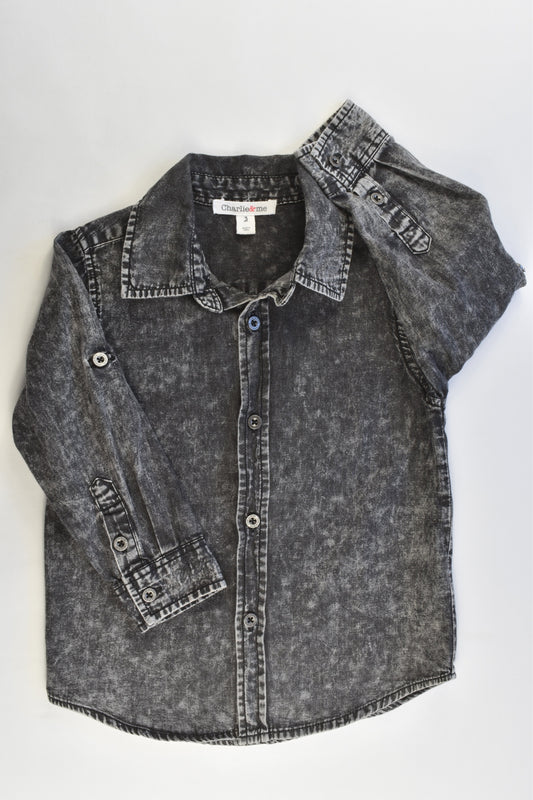 Charlie & Me Size 3 Casual Collared Shirt