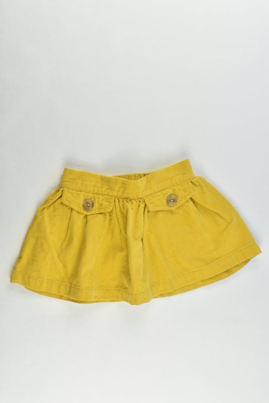 Cherokee Size 18 months Soft and Stretchy Cord Skirt
