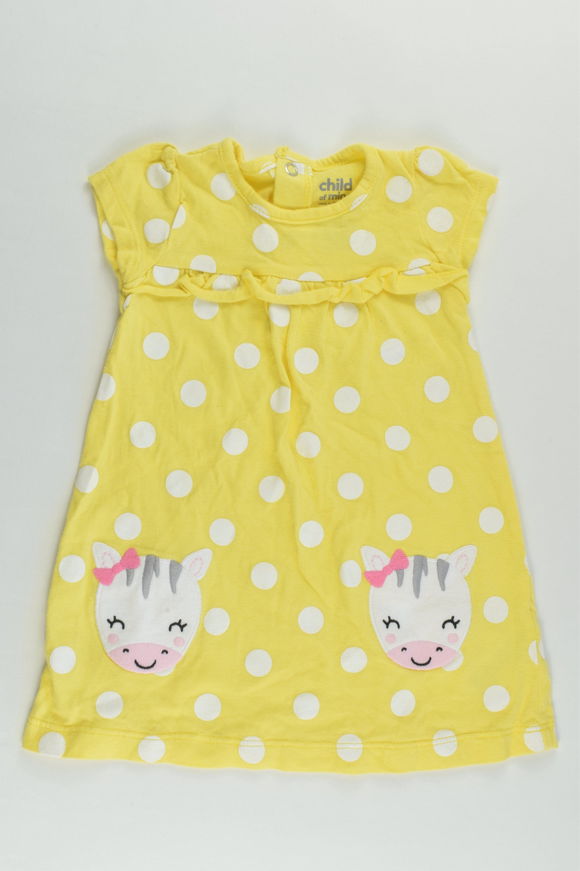 Child Of Mine by Carter's Size 0 (6-9 months) Polka Dots Dress/Tunic