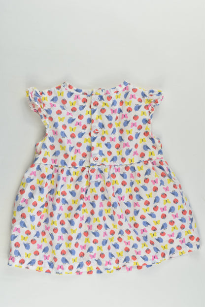 Child Of Mine by Carter's Size 1 (18 months) Birds, Butterflies and Strawberries Blouse