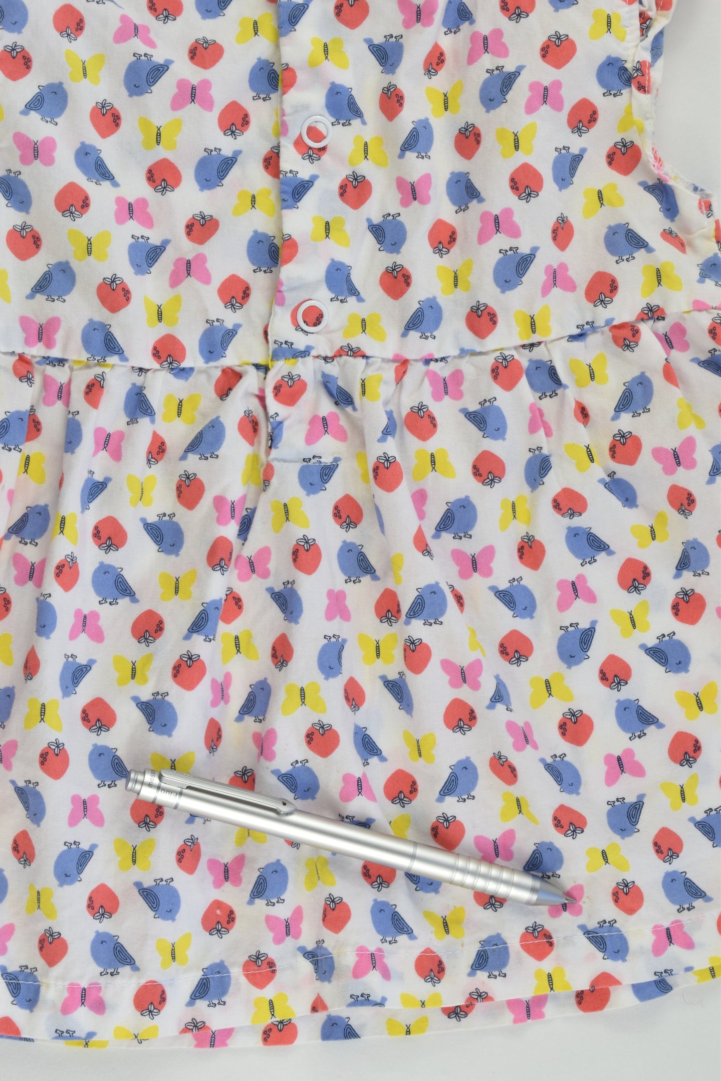 Child Of Mine by Carter's Size 1 (18 months) Birds, Butterflies and Strawberries Blouse