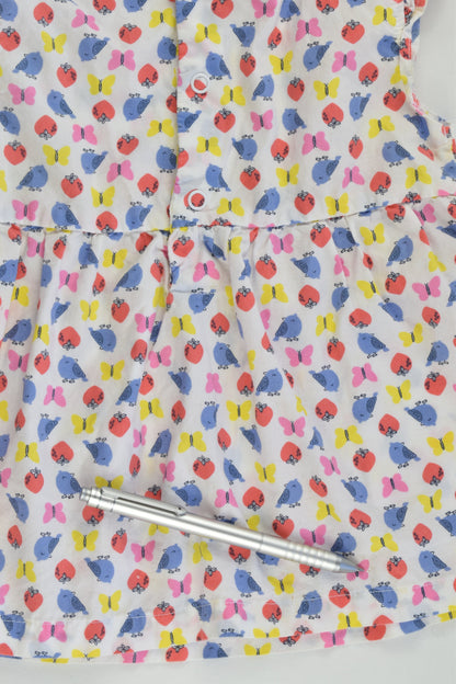 Child Of Mine by Carter's Size 1 (18 months) Birds, Butterflies and Strawberries Blouse