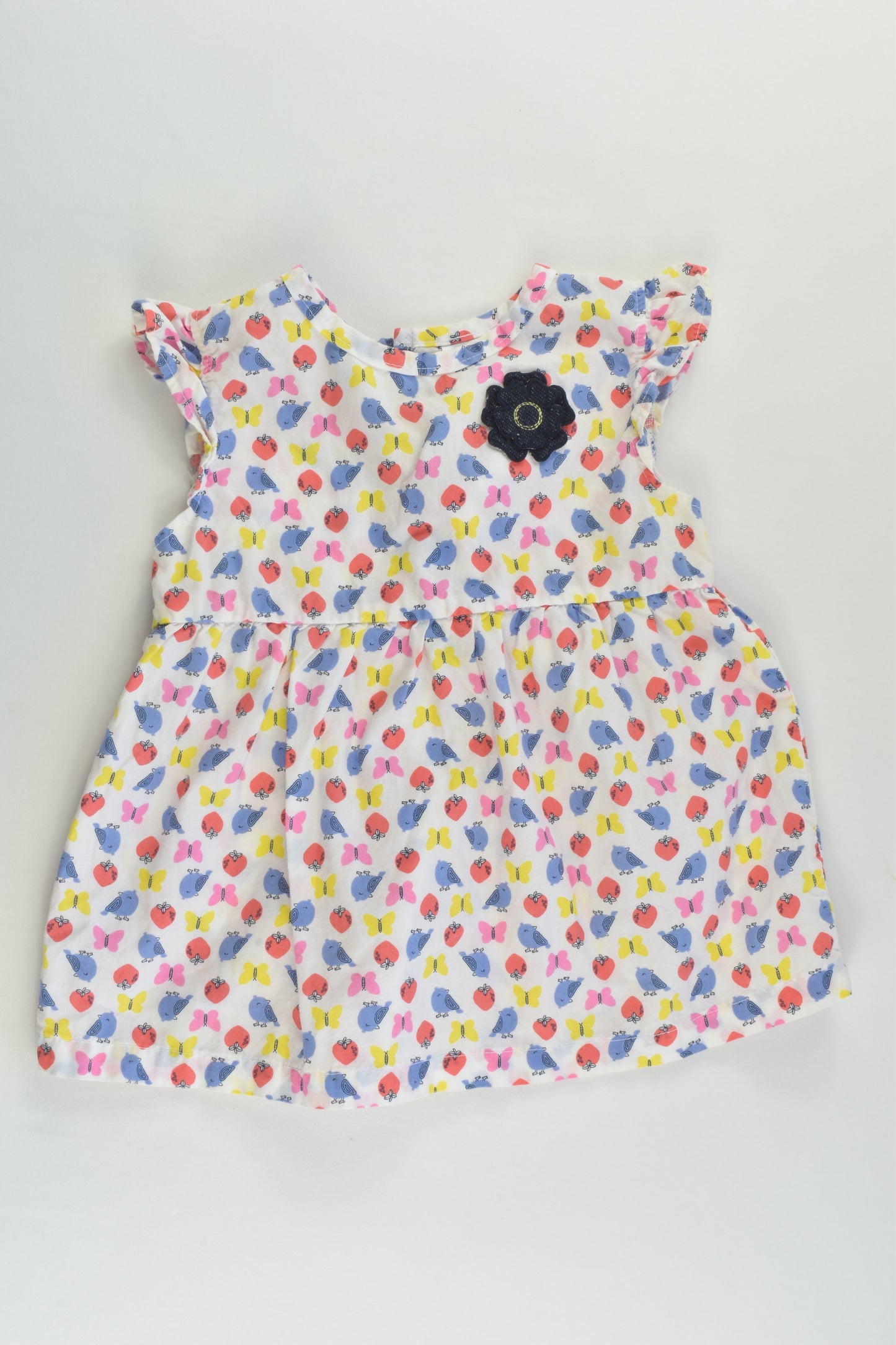 Child Of Mine by Carter's Size 1 (18 months) Birds, Butterflies and Strawberries Blouse