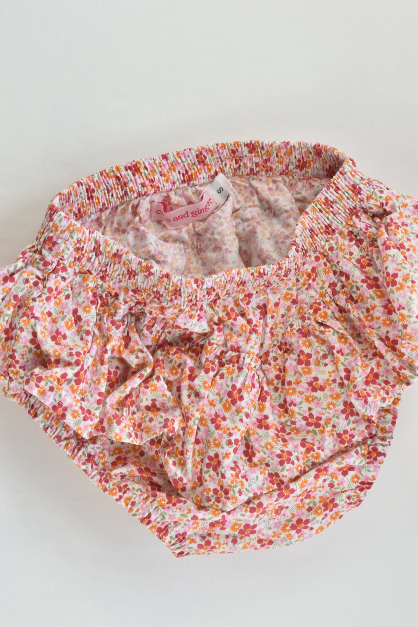 Coco & Ginger Size 0 (S, 6-12 months) Liberty Print Nappy Cover