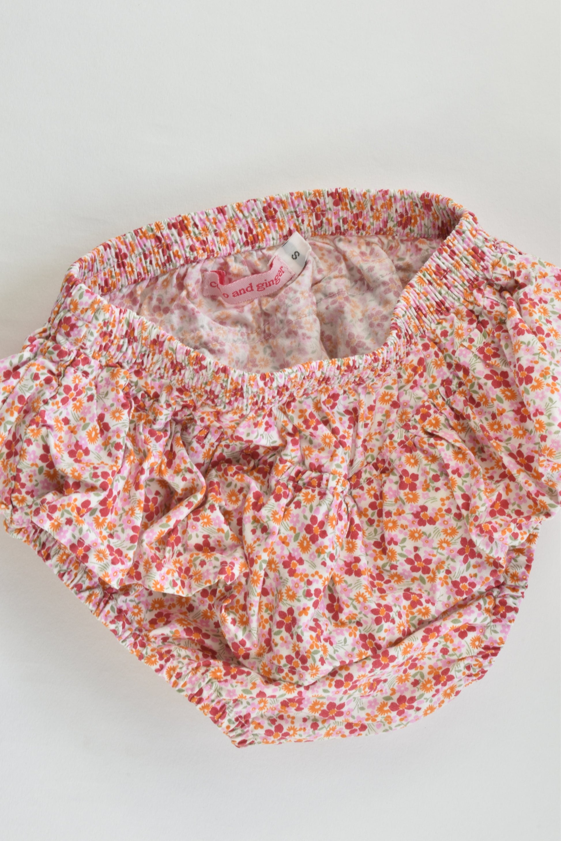 Coco & Ginger Size 0 (S, 6-12 months) Liberty Print Nappy Cover