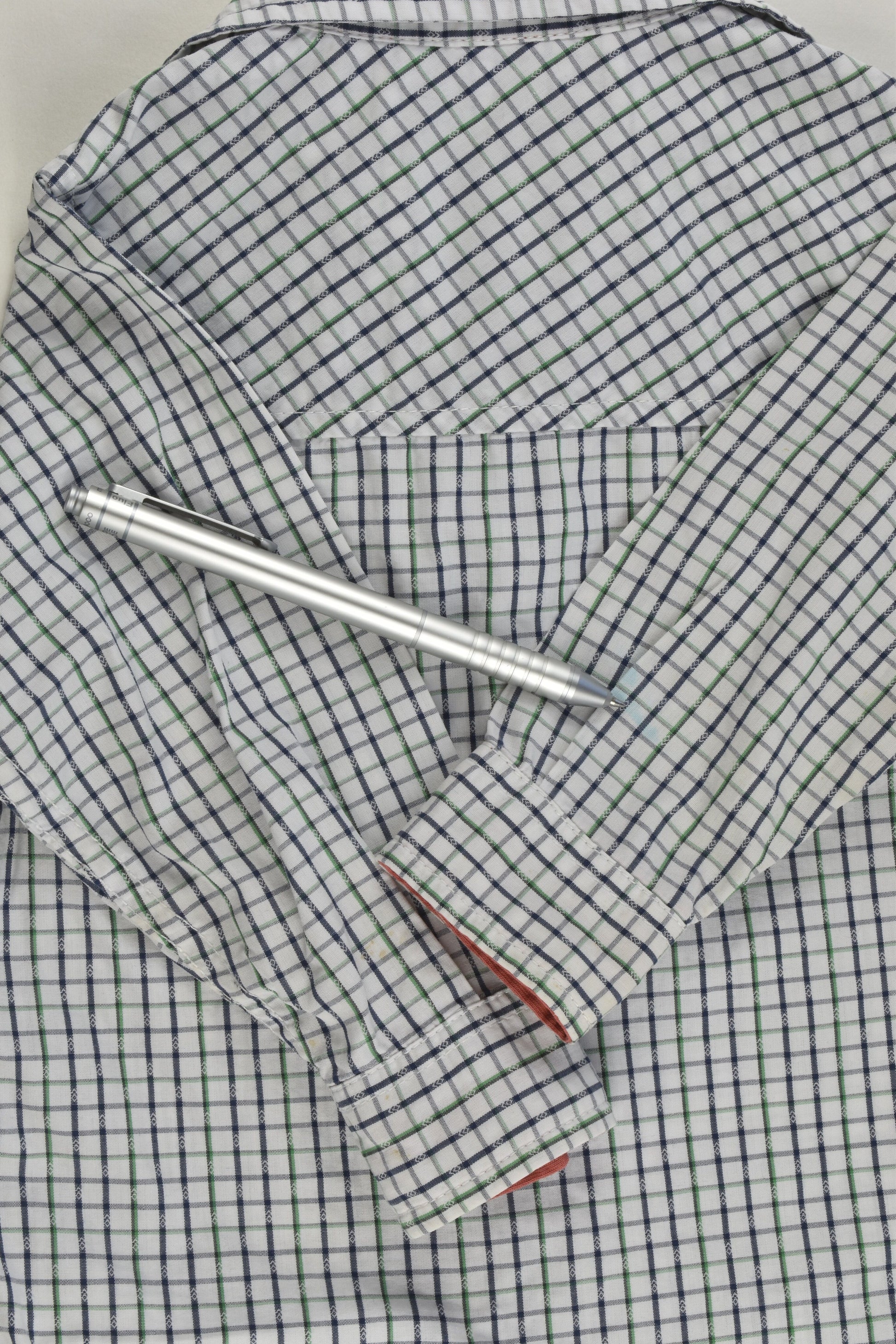 Colours Size 0 Checked Car Shirt