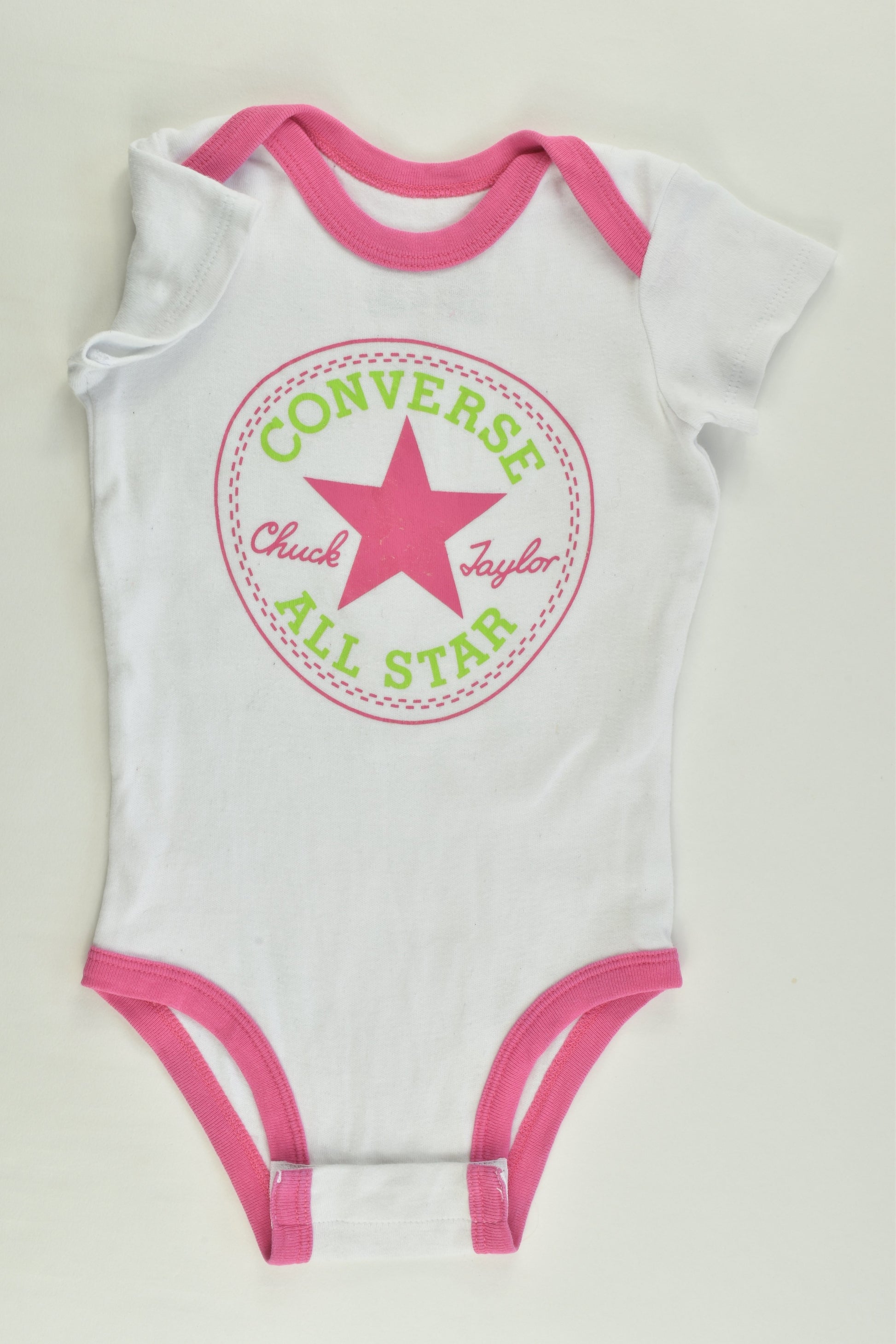 Converse All Star Size 00 (3/6 months) Bodysuit