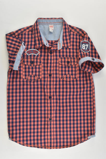 Cool Kids Size 4-5 Checked Shirt
