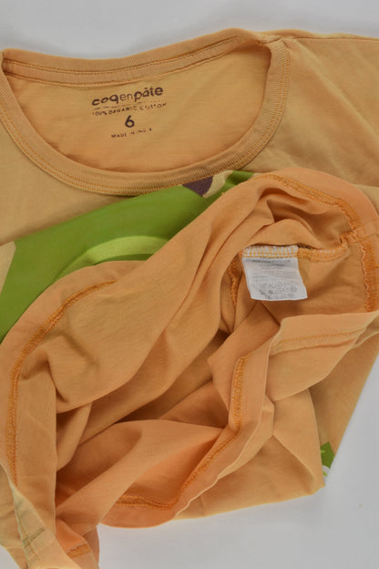 Coq en Pâte Size 6 Organic Crocodile T-shirt