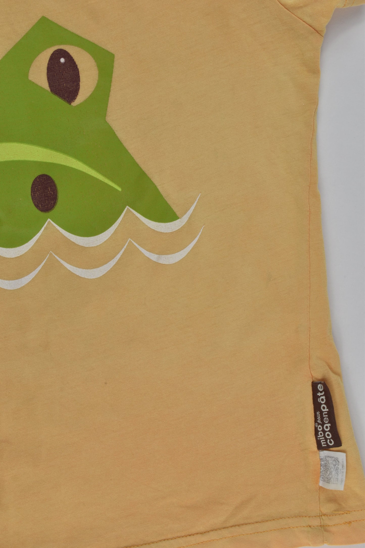 Coq en Pâte Size 6 Organic Crocodile T-shirt