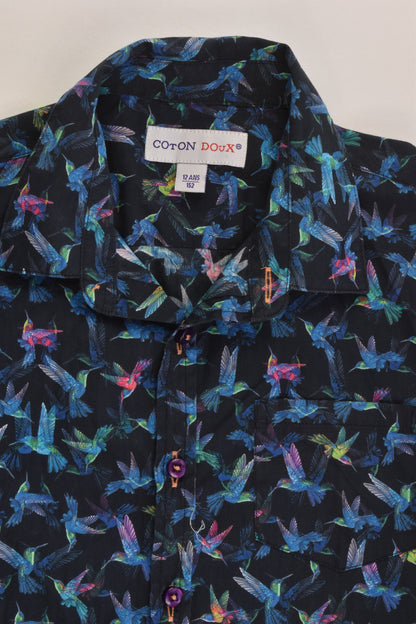 Coton Doux (France) Size 12 (152 cm) Hummingbird Shirt