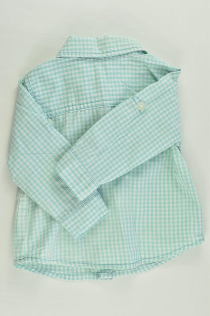 Cotton On Baby Size 0 (6-9 months) Checked Shirt