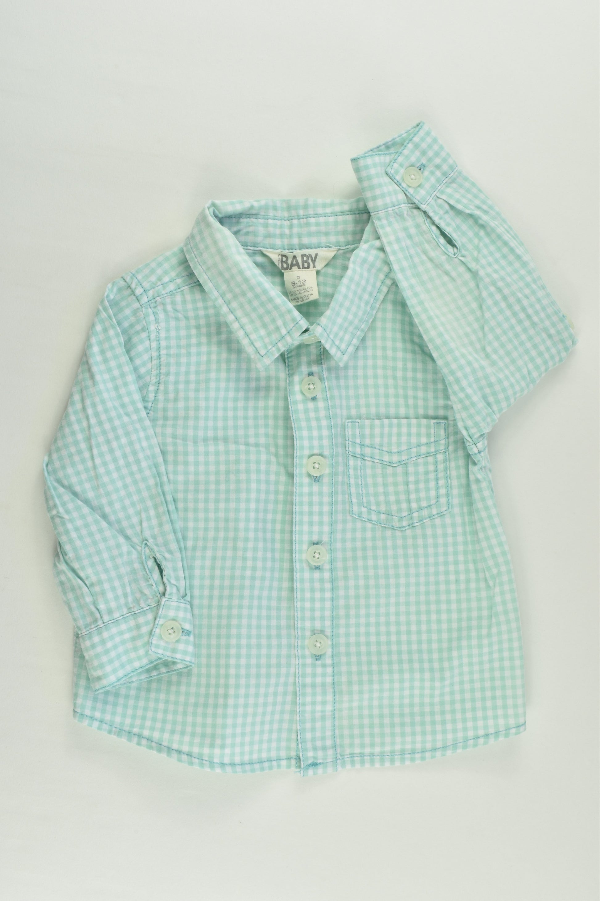 Cotton On Baby Size 0 (6-9 months) Checked Shirt