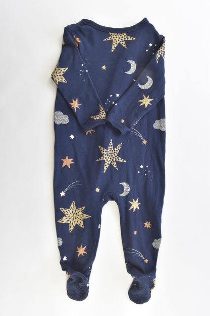 Cotton On Baby Size 0 Night Sky Romper