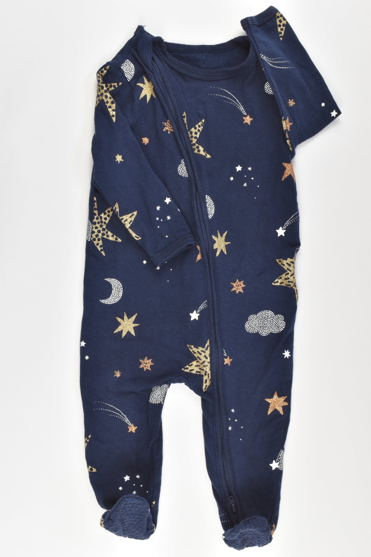 Cotton On Baby Size 0 Night Sky Romper
