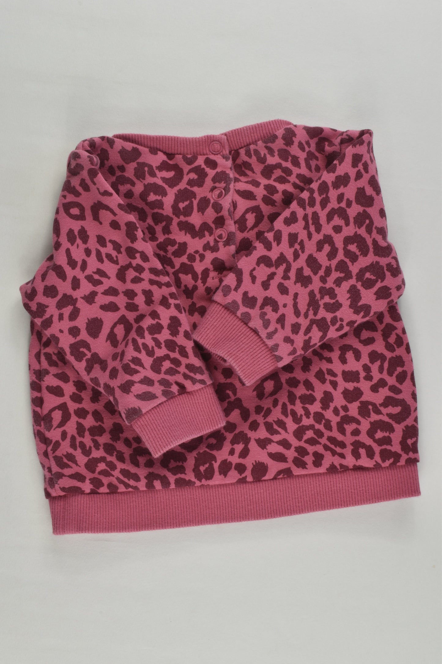 Cotton On Baby Size 00 (3-6 months) Leopard Print Sweater